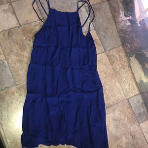Blue dress